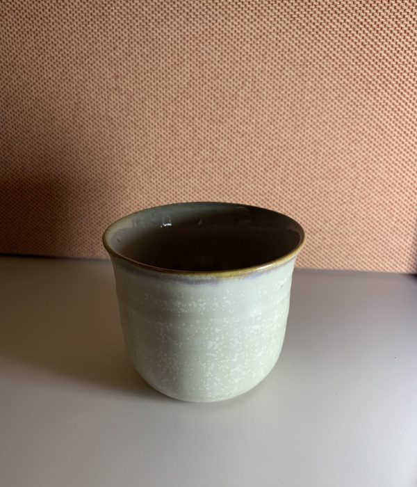 上野焼 ロクロ目 湯呑